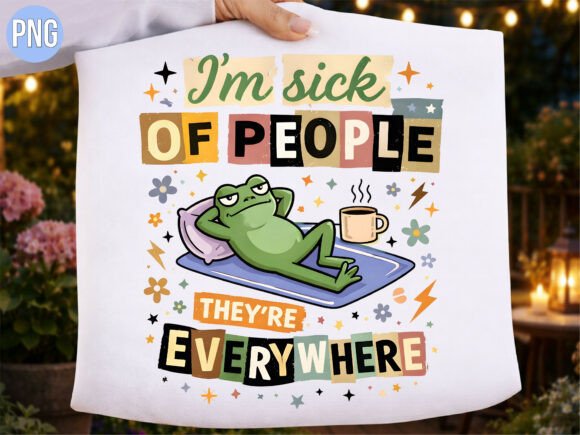 Download Sick of People Frog Sarcastic Meme PNG - Sarcastic meme png Collection