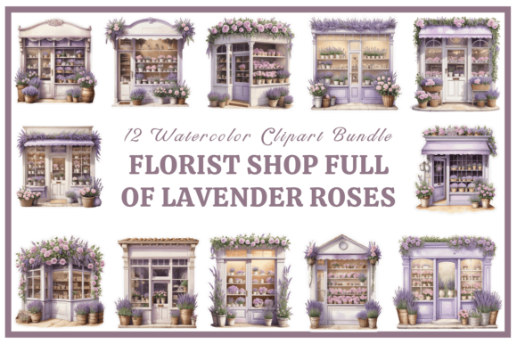 Download Florist Shop Full of Lavender Roses Pack - Rose Collection